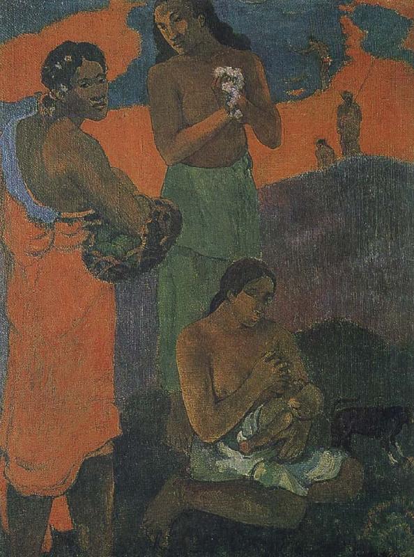 Paul Gauguin Motherly love Germany oil painting art
